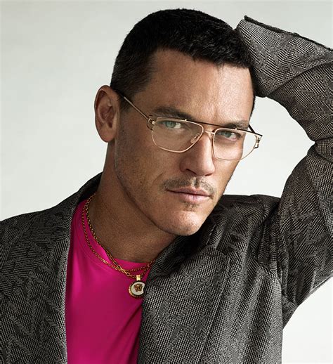 luke evans versace glasses